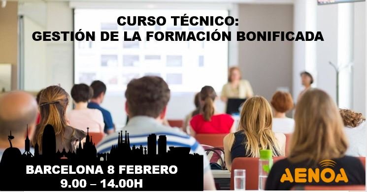 formacion programada bonificada continua aenoa barcelona