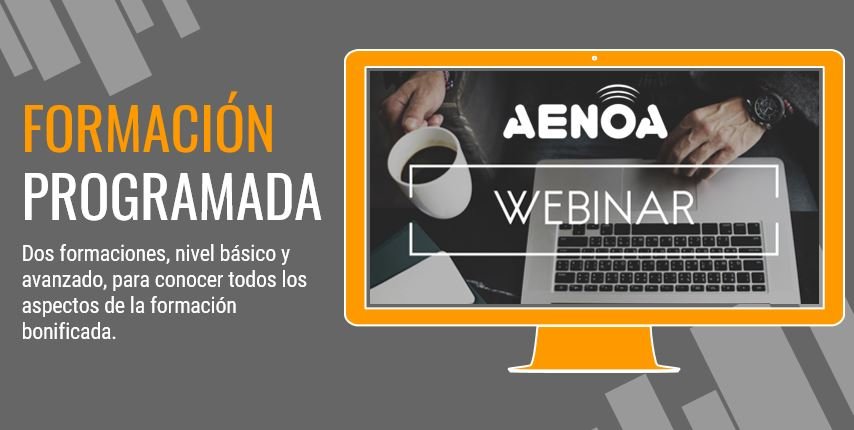 webinar formacion programada bonificada continua aenoa