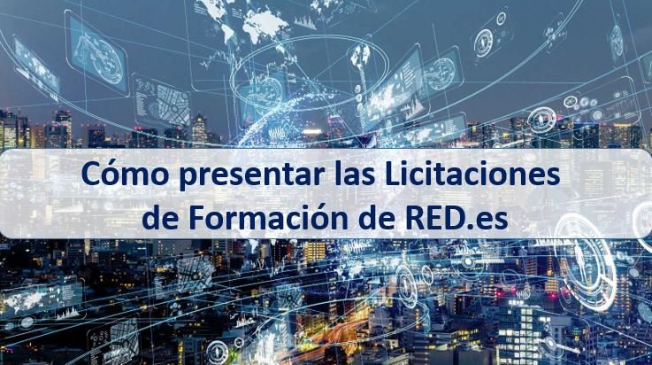 red.es aenoa licitaciones cursos formacion